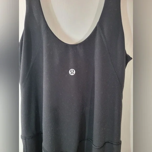 Lululemon•Align Zip-Front Bodysuit 32"•Nulu Zip Flare Jumpsuit•Black•FLAWLESS•6 - Picture 11 of 13